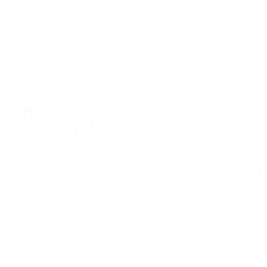 DLN White Transparent Logo